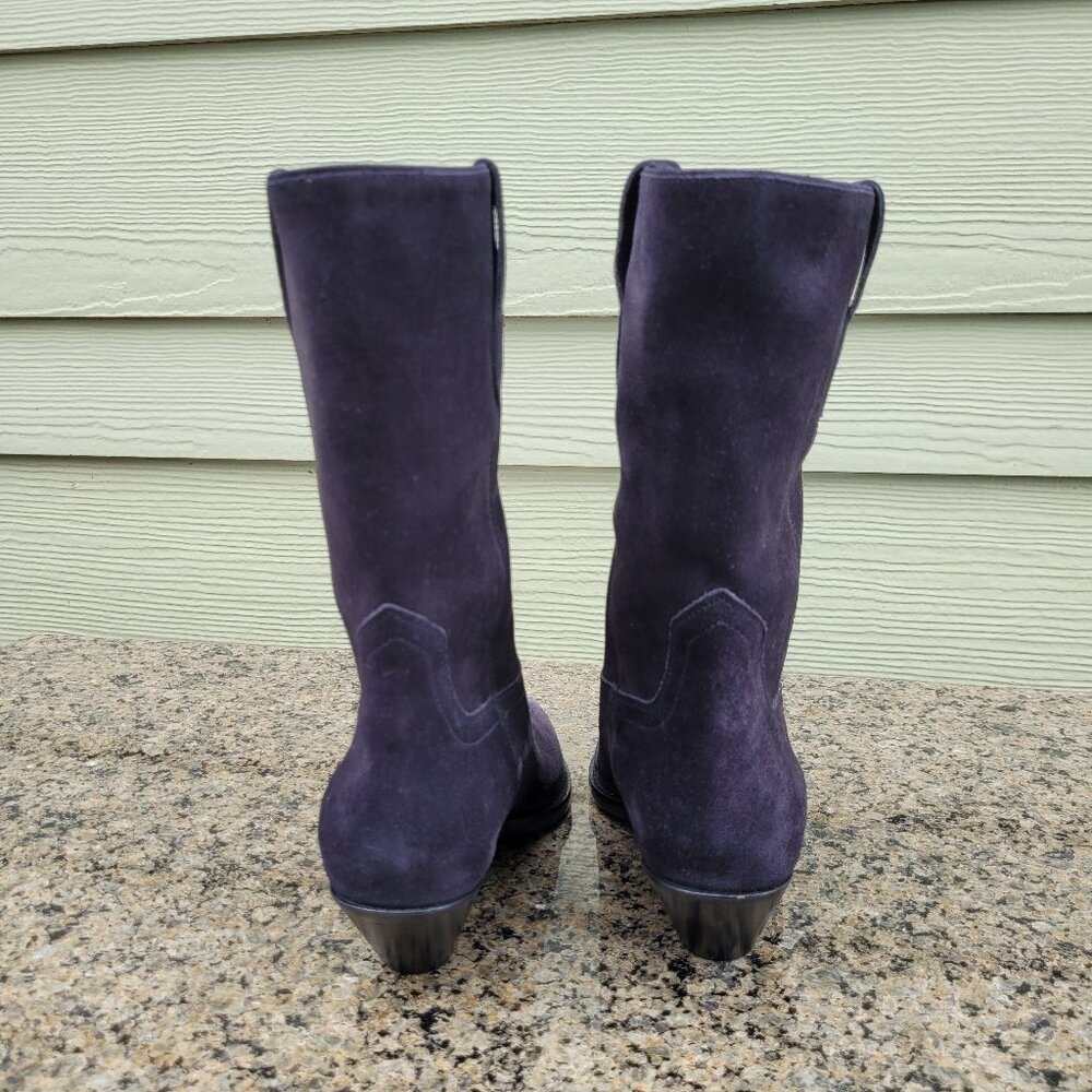 Isabele Marant Dahope Boots In Black Suede - Picture 15 of 15